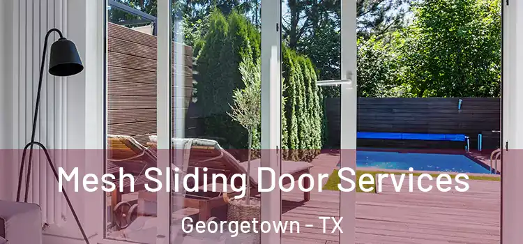 Mesh Sliding Door Services Georgetown - TX